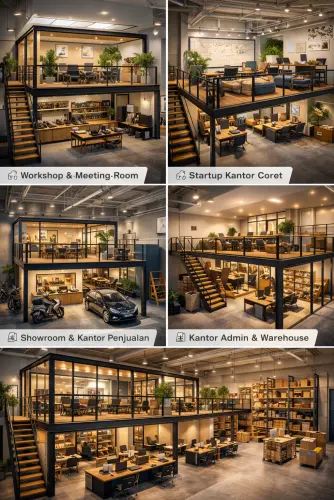 Mezzanine Ruang Kantor di Cikarang Pusat